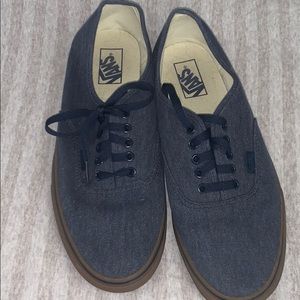 Navy Blue Men’s Vans Shoes size 10.5